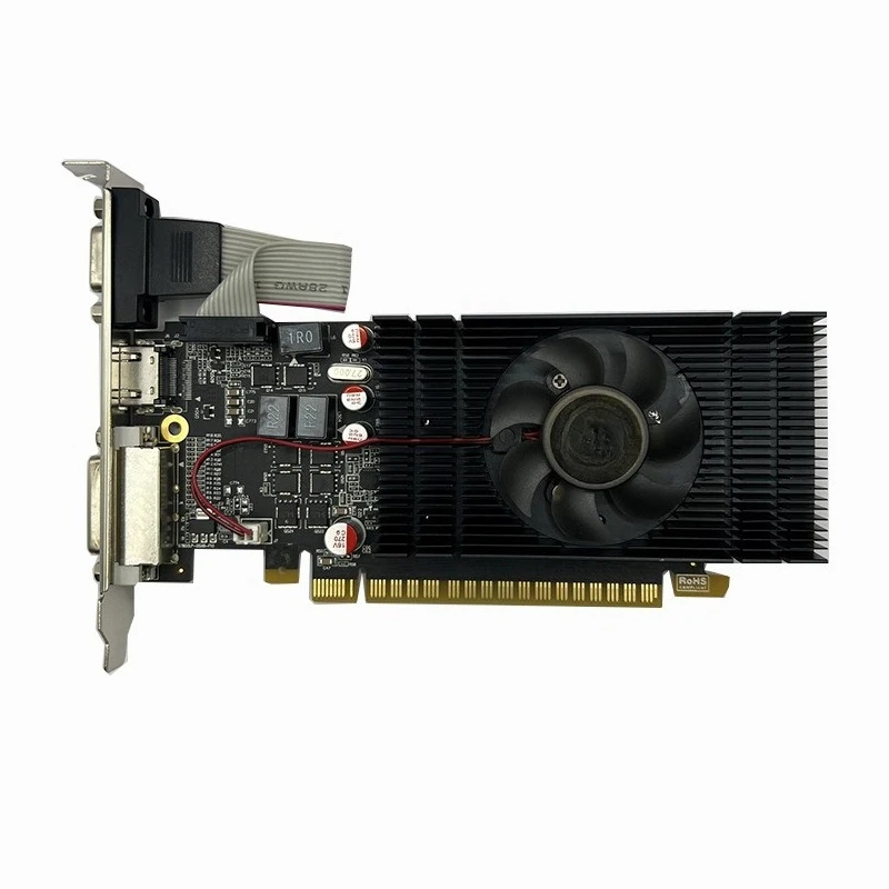 Half Height Low Profile GPU, GTX1050Ti 4G GTX650 2G GT1030 GT740 GT750 Desktop Discrete Graphics Card for SFF Computer