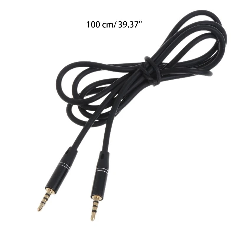 2.5mm to 2.5mm Audio Cable Connector 4 Pole TRRS 2.5mm Jack Male to Male Headphone Stereo Audio AUX Cable