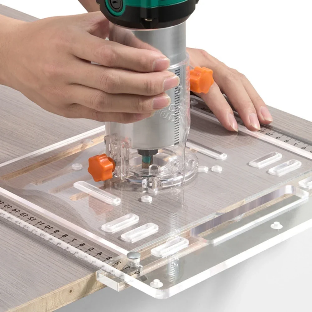

Dust Collection Cover 31*27*13.5cm 12.2*10.63*5.31 In Acrylic Cutting Plate For Home Use Millimeter Scale Engraving