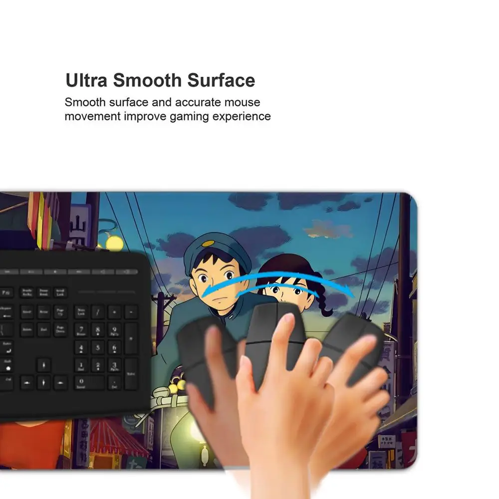 1 قطعة من ما يصل على الخشخاش هيل الكلمة حصيرة ماوس حصيرة حصيرة مكتبية مع وسادة الألعاب اكسسوارات رئيس الألعاب XXL لوحة المفاتيح الحشو حصيرة