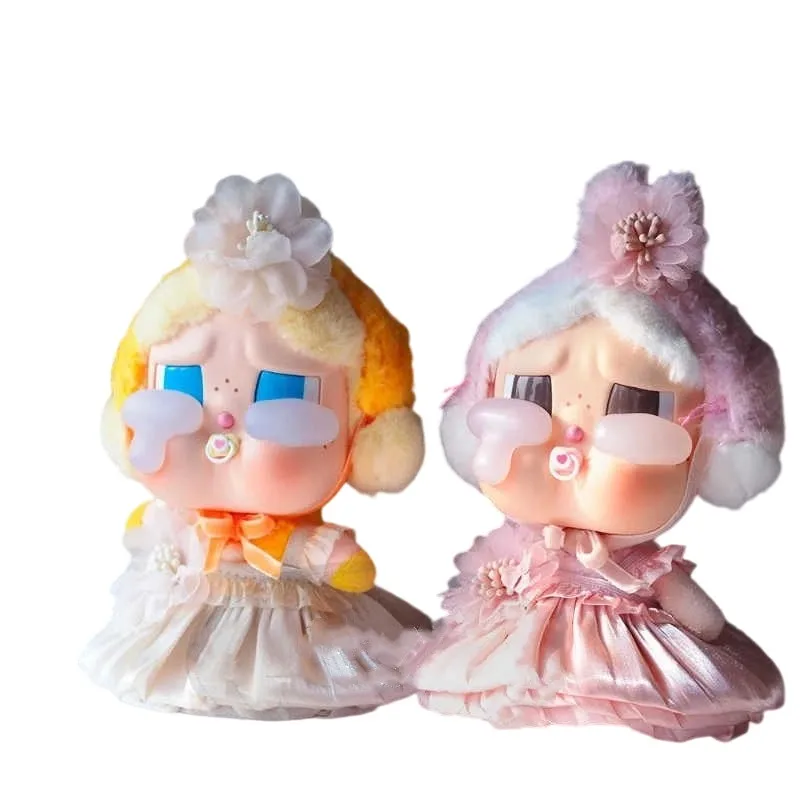 

Elegant evening dress for CRYBABY Cry baby/17cm Labubu v1 v2 v3 Doll outfit Clothes Dress Doll Clothes Dolls Accessories