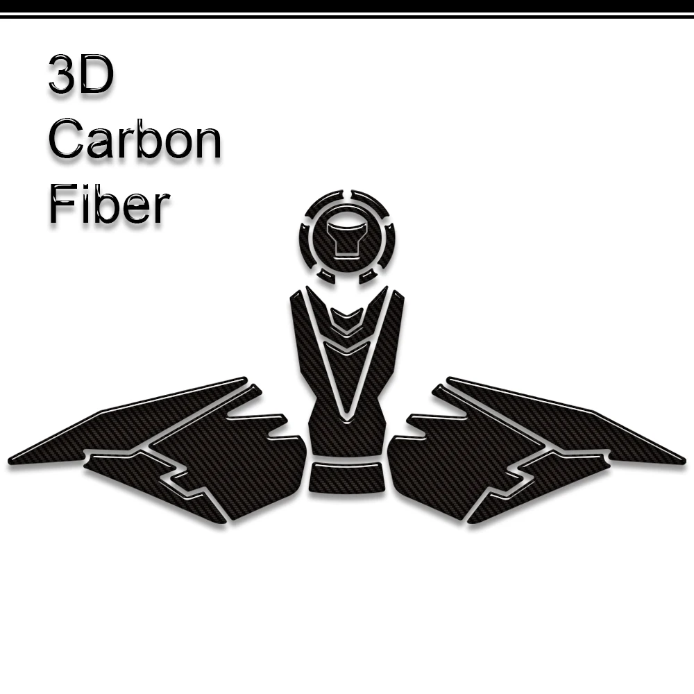 For Hornet 750 CB750 CB 750 Tank Pad TankPad Cap Grips Gas Fuel Knee Carbon Fiber Stickers Decals Protector 2023 2024 2025 2026