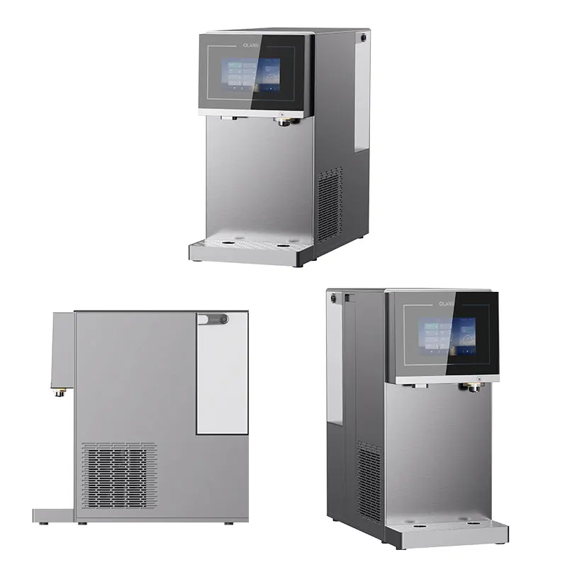 Appliances Kitchen Home Reverse Osmosis System Ro Water Filter W60 with  6 Degree Ice Soda/sparkling Water Dispenser