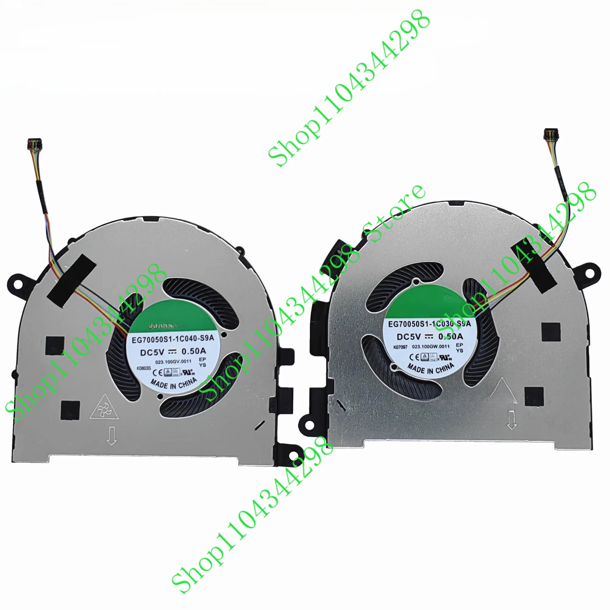 

DB CPU / GPU Cooling Fan for Lenovo Yoga C940-15IRH Yoga 9-15IMH5 Series 5H40S19977 EG70050S1-1C040-S9A EG70050S1-1C030-S9A