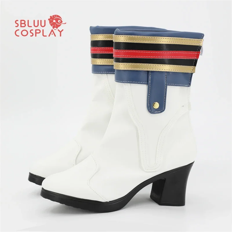 

SBluuCosplay Honkai Impact 3, обувь для косплея Theresa Apocalypse, ботинки на заказ, вечерние ботинки на Хэллоуин