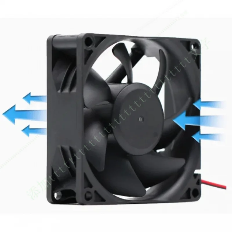 

W FOR YS8025B24SH DC 24V 0.45A 6000RPM 80x80x25mm 2-Wire Server Cooling Fan
