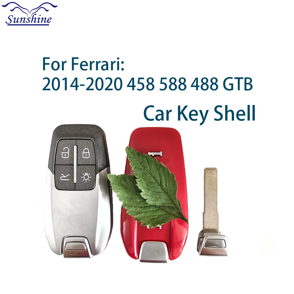 

Sunshine Ferrari car key shell Replacement Remote Car Key Fob For Ferrari 458 588 488 GTB
