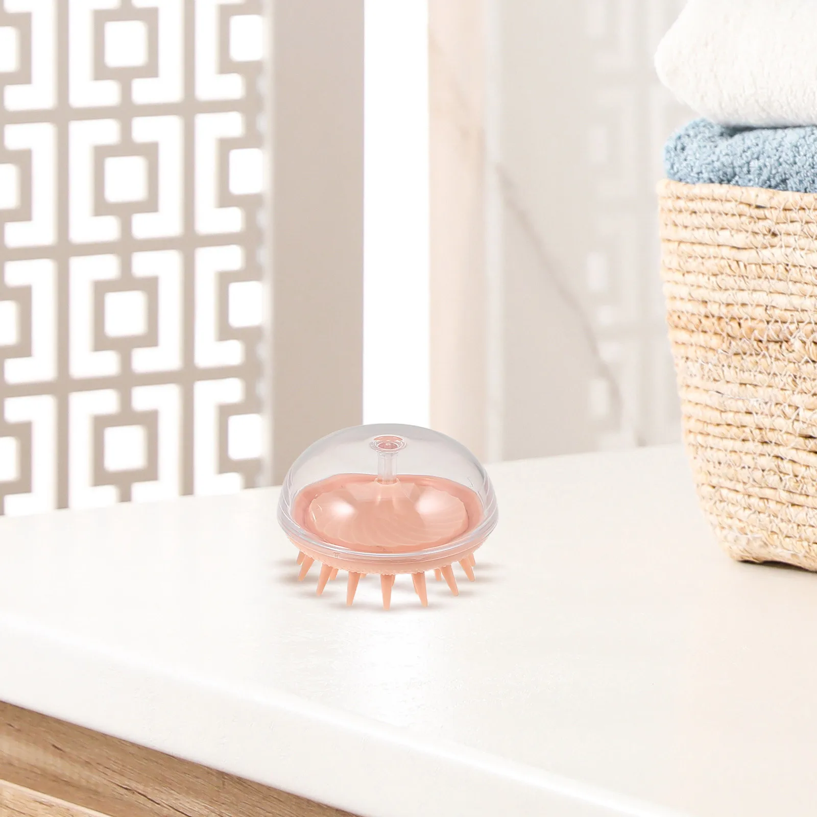 

4pcs Pet Bathing Comb for Dogs Cats Soft Hair Brush Grooming Tool Shampoo Massage Scrubber Short Haired Deep Cleaning Durable