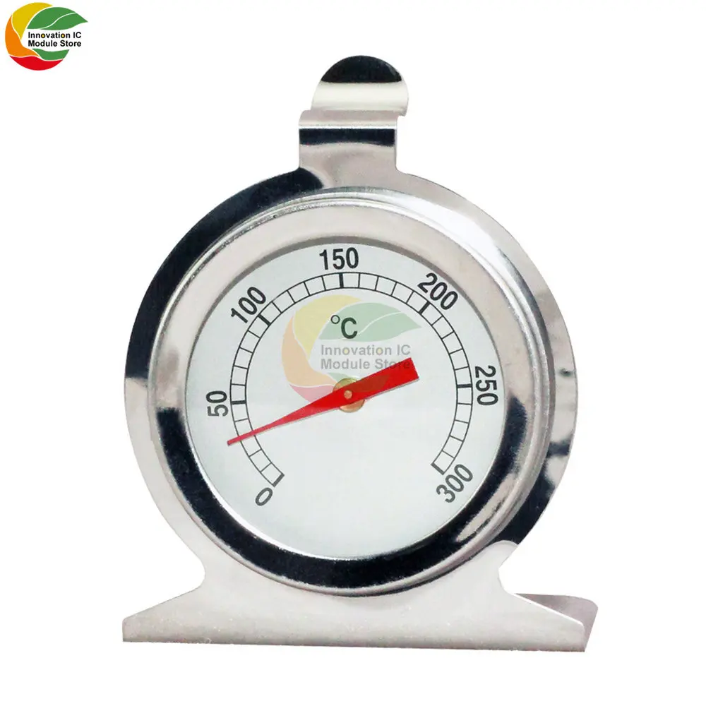 300°C Stainless Steel Oven Cooker Thermometer Mini Dial Stand Up Temperature Gauge Meter Food Meat Grill Cooking Kitchen Tools