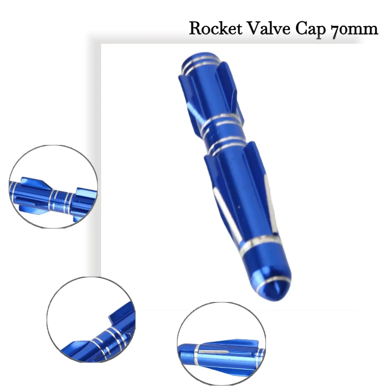 

Крышки клапанов в форме ракеты для автомобилей/мотоциклов 70 мм — алюминиевый сплав премиум-класса, универсальная посадка и крутой вид!