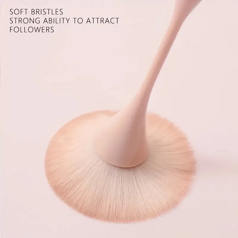 Premium Powder & Blush Brush Set - Ultra-Soft Synthetic Kabuki | For Flawless Setting & Cheek Color | Cruelty-Free & Vegan