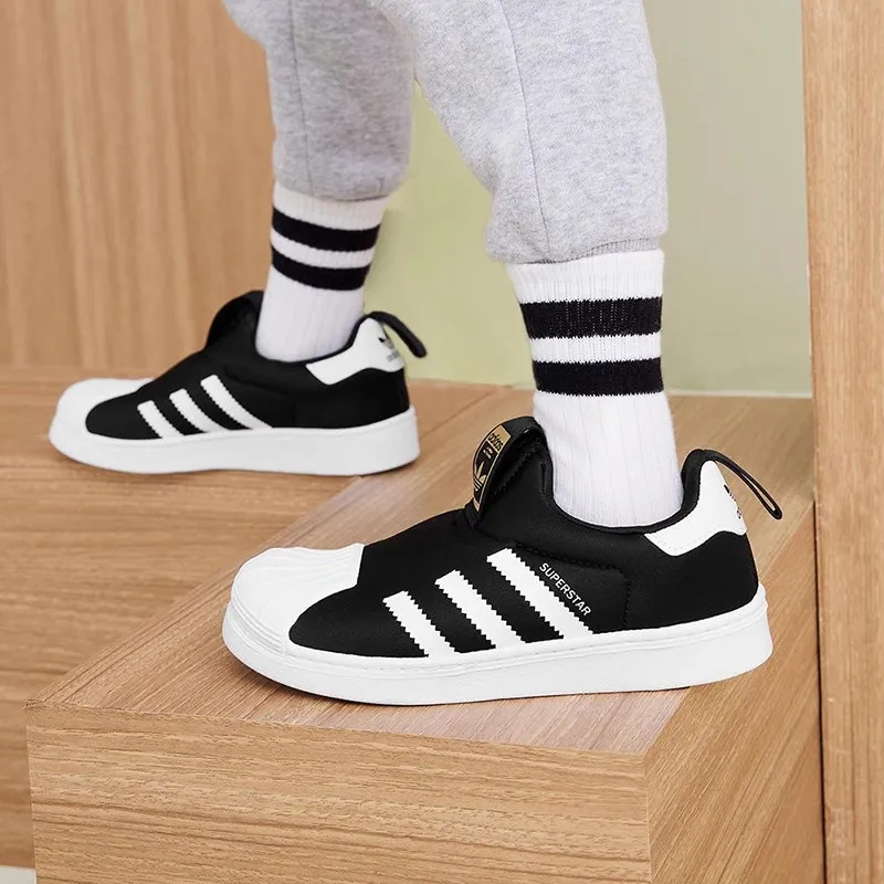 

Adidas clover children's shoes classic gold label shell head SUPERSTAR 360 C board shoes GX3231