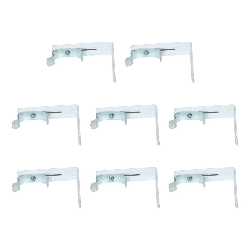 Reliable Vertical Blinds Repair Part Strong & Long lasting Vertical Blinds Brackets L- Shaped Brackets for Household