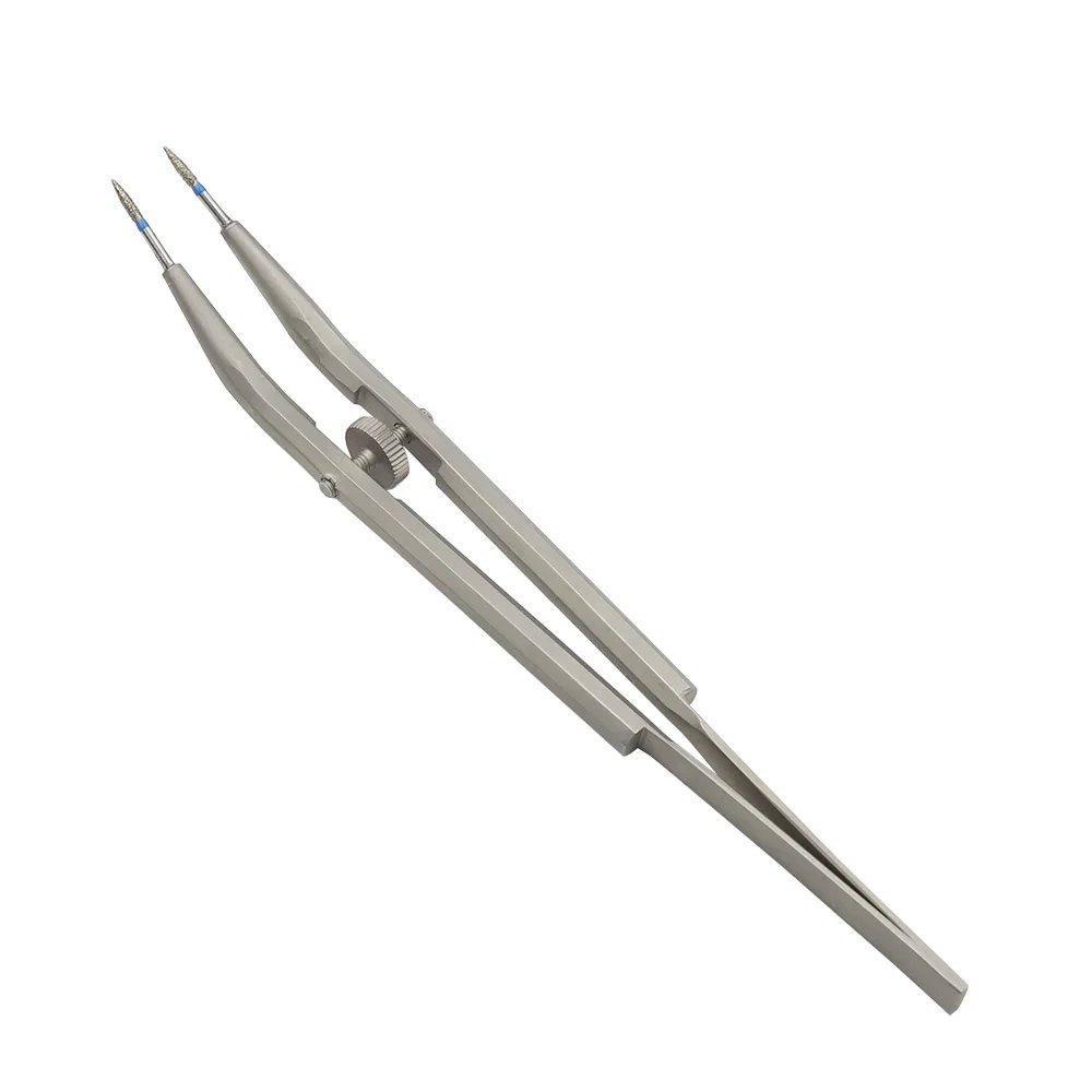 1pcs ทันตกรรมแขน Crown คีม Dental Technician Crown คีมสําหรับ Zirconia ฟัน AR มงกุฎด้านในคีมสนับสนุนคีม