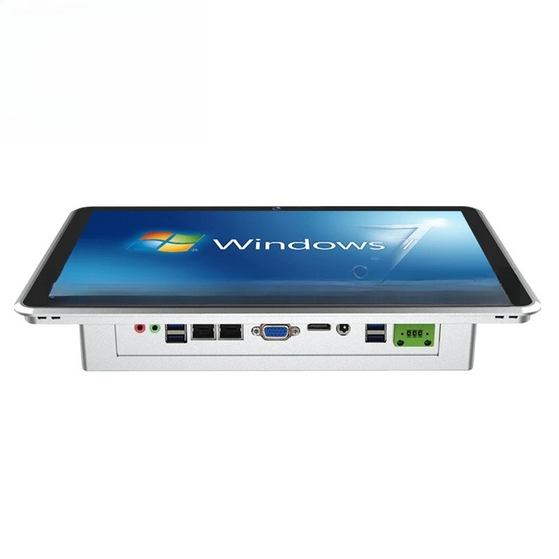 

13.3 inch industrial all-in-one machine embedded aluminum alloy fully enclosed fanless capacitive touch panel