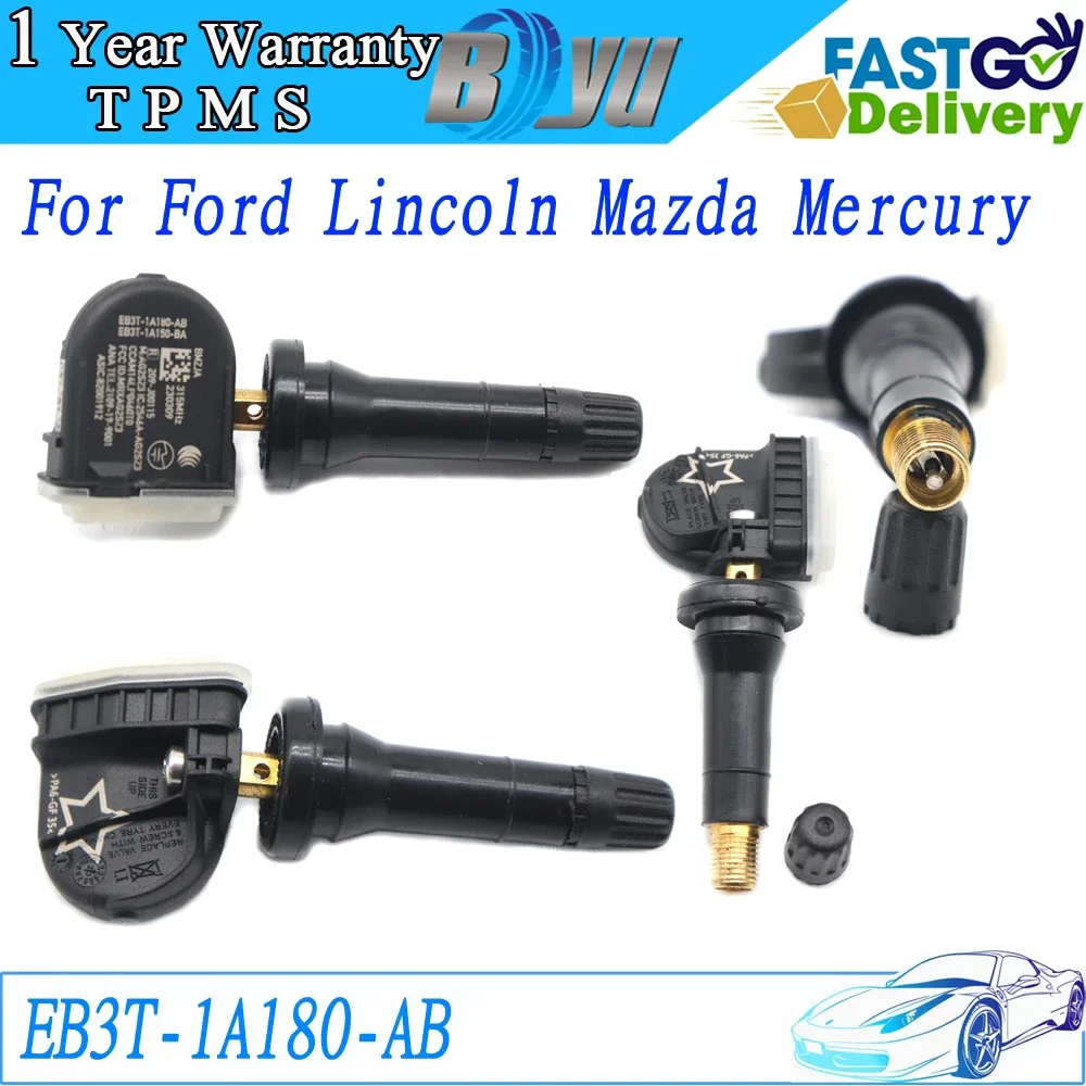 

Датчик контроля давления в шинах TPMS для Ford Focus 2016-2018 315 МГц EB3Z-1A189-A EB3T-1A150-AA EB3T-1A180-AB EB3T-1A180-BC