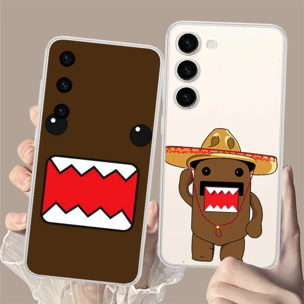 Cute Domo kun Phone Case for Samsung Galaxy S8 8S G950F G950 A91 A80 A73 5G A72