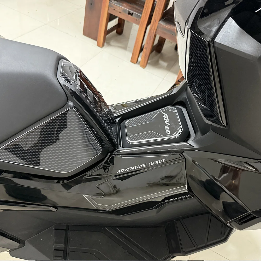 Motorcycle Accessories for ADV 350 ADV350 2025 Waterproof and scratch-resistant 3D resin sticker protection kit tank pad 2022- 4