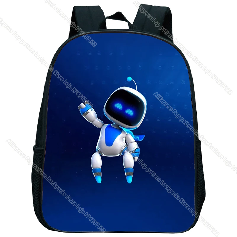 Game Astro Bot Rugzakken Cartoon Astronaut Baby Kleuterschool Schooltas Kinderen Jongens Meisjes Schooltassen Kid Rugzak