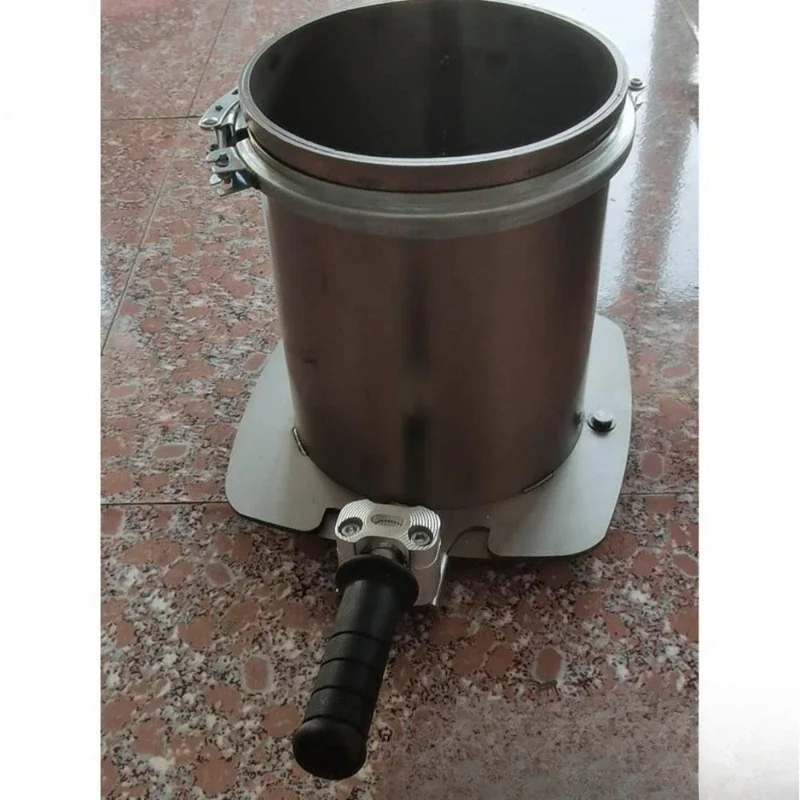 New type of bag conical flat mouth unloader
