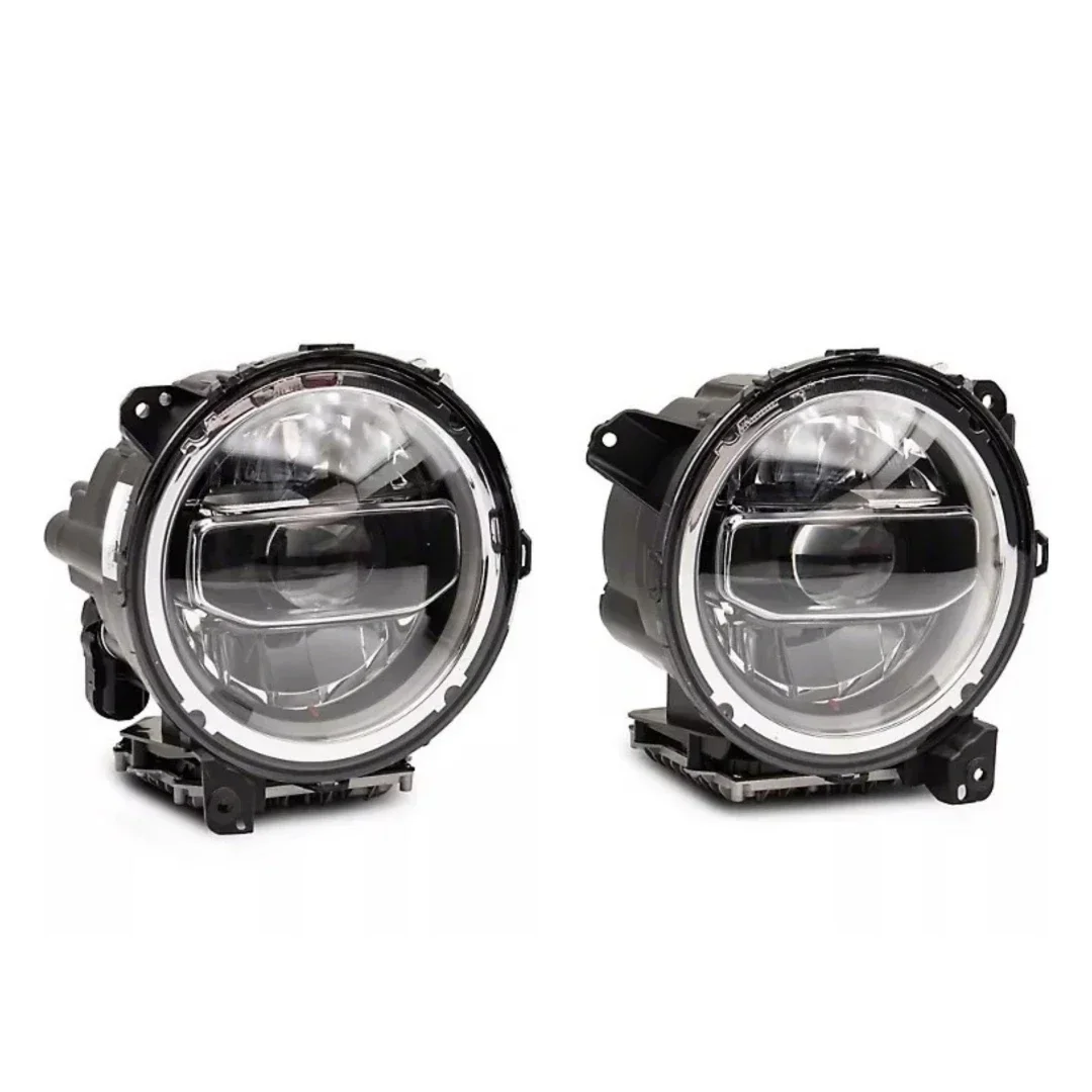 

Комплект кузова, светодиодный передний бампер, фара для Jeep Wrangler JL 2018-2023, модифицированные дневные ходовые огни, указатель поворота