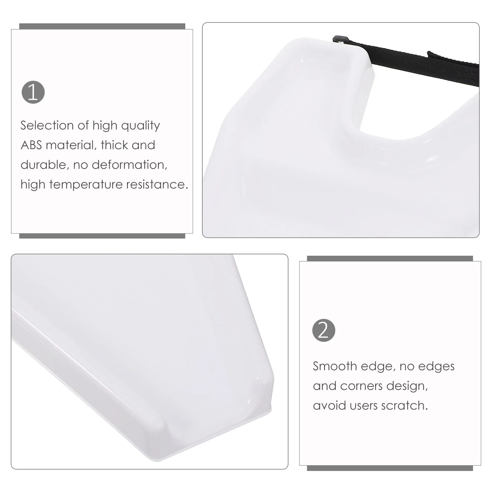 

Portable Hair Washing Basin Tool Shampoo Sink Neck Rest Durable Sturdy Easy Use Head Neck Shoulder Support Bed Rest Patient Home