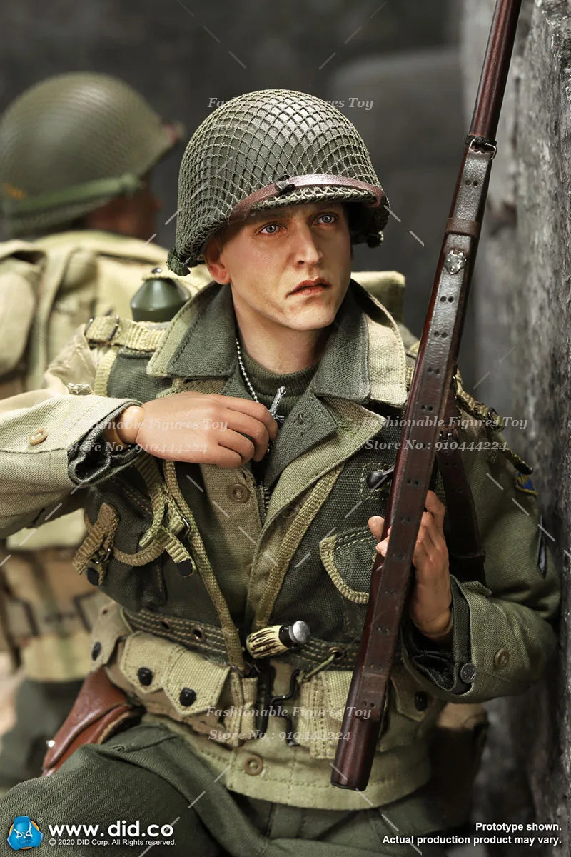 Hat 1/6 Männer Soldat wwii uns Armee 2. Ranger Bataillon Scharfschützen Jackson Sergeant Mcewart Full Set 12 Zoll Action figur Modell