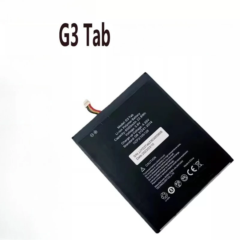 لبطارية الكمبيوتر المحمول Umidigi Tab G3 Tab A11 Tab A13 الجديدة 6000/8000/7500mAh + أدوات #6