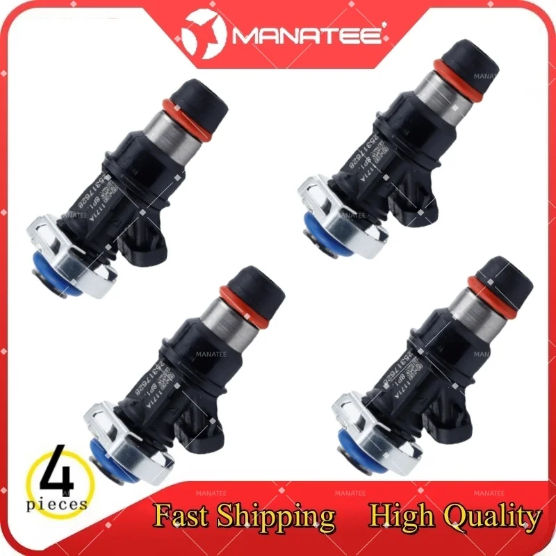 4​Pcs Car Fuel Injectors For Chevrolet Silverado 1500/2500/3500 GMC Envoy 2003-2004 Cadillac Escalade V8 5.3 2002-2005 25317628