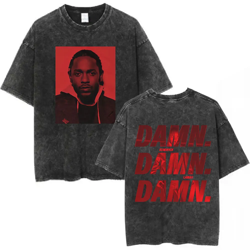 Kendrick Lamar T-Shirt Men's Hip Hop Black Graphic Tee