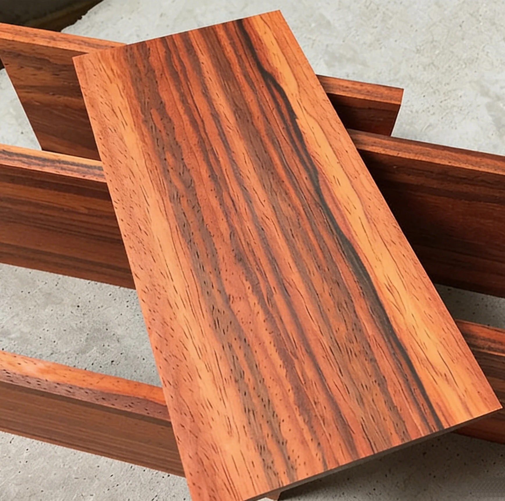 1PC DIY Sound Box Material African Rosewood Timber Log Rare Wood Block Wood Lumber Custom Made Rosewood