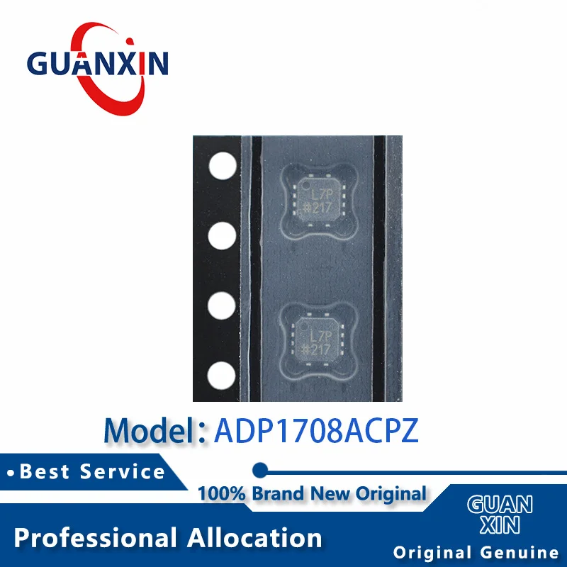 100% New  electronics ADP1708ACPZ ADP1708ACPZ-R7 LFCSP-8 Marking L7P ADP1708