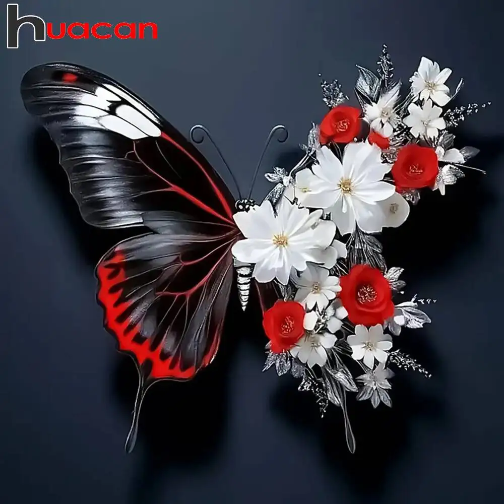 Huacan Diamant Malerei Tier Hund Neuheiten Diamant Mosaik Cartoon Mirroe Kunst Wohnkultur Diy Geschenk Strass Bilder