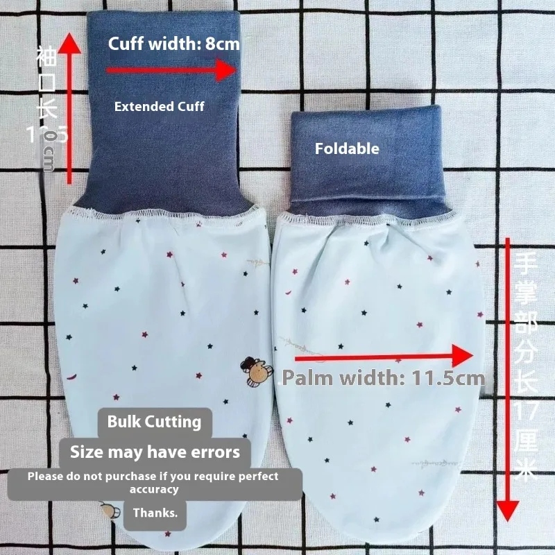 Breathable Cotton Restraint Mittens Bedridden Elderly Anti Scratch Hand Protectors Soft Comfortable Sleep Gloves Seniors Safety