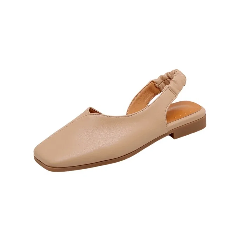 BLXQPYT-Zapatos De gladiador con punta cuadrada para Mujer, Sandalias De tacón inferior De alta calidad, informales, para fiesta, talla 33-43, D-37, 2021