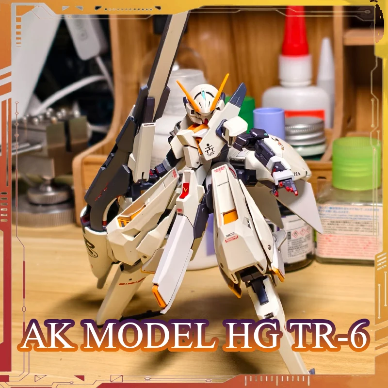 Figurka AK Model EW KO HG TR-6 Woundwort, model do składania w skali 1/144, figurki anime AOZ, dekoracja pokoju, prezent urodzinowy