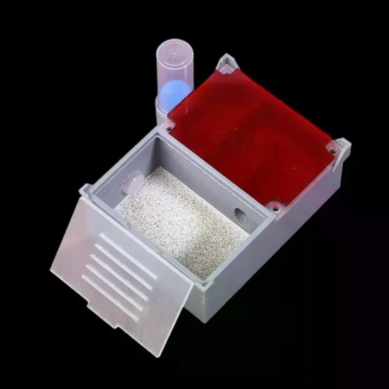 [Four Section]Flat Ant Farm With Indepedent Rooms For Ants Keeper , Ant Hill House Nest For Small And Middle Ants Colony