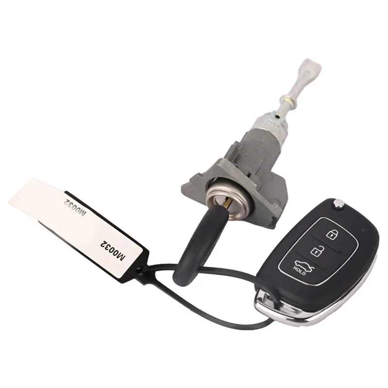 

Car Ignition & Door Lock Cylinder Same Key With Fob For Elantra 1.8L 2.0L 2011-2015 81910-3XA00 819103XA00