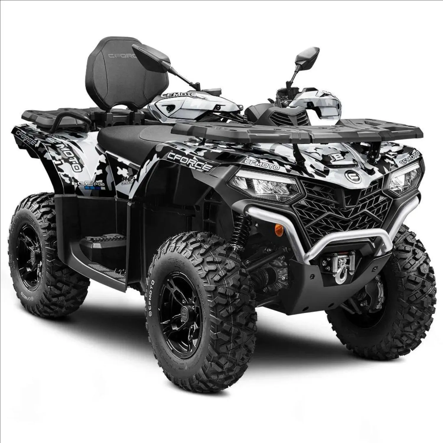 Body Fairing Sticker Decals Protective Quads / Atv 4x4 Full Graphic Kit For CFMOTO CFORCE 400+450+500+520 2022-2026 Design-36