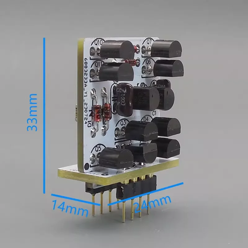 Fever discrete operational amplifier module, low-noise field-effect transistor differential input, high current output