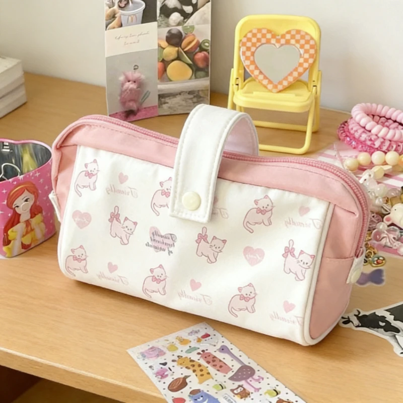 

Японский пенал для карандашей в форме собаки, простой, вместительный, для хранения канцелярских принадлежностей, для учащихся средней и старшей школы, для ежедневного использования