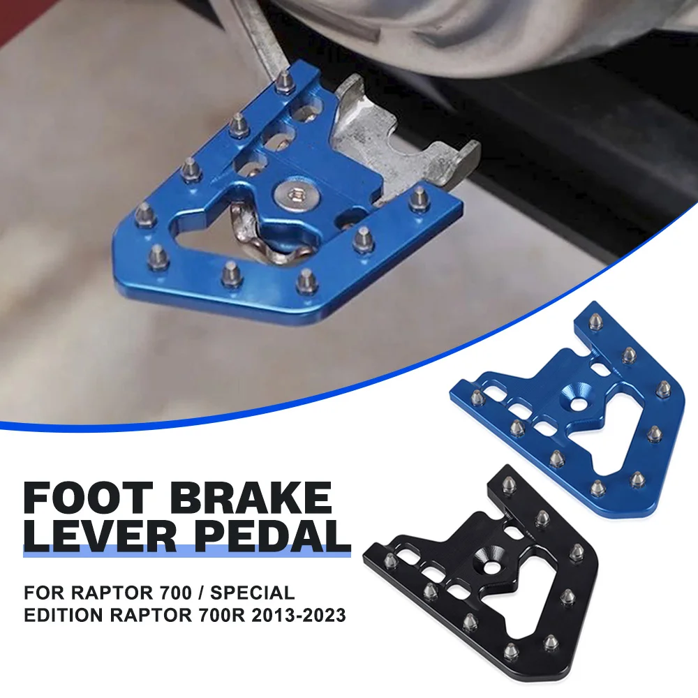 Voor YAMAHA RAPTOR 700/SPECIAL EDITION RAPTOR 700R 2013-2022 2023 2021 Achterrempedaal Peg Pad Extension Vergroten Extender