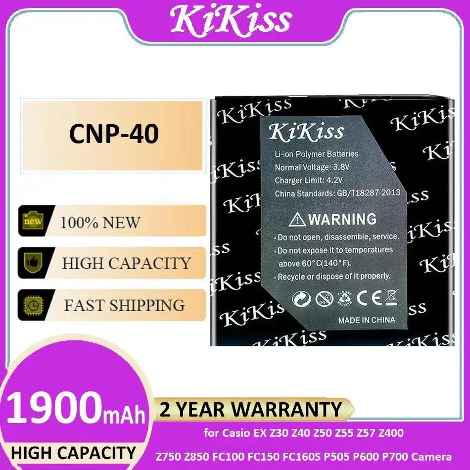 

Аккумулятор для камеры Cnp-40 1900 мАч для Casio EX Z30 Z40 Z50 Z55 Z57 Z400 Z750 Z850 FC100 FC150 FC160S P505 P600 P700