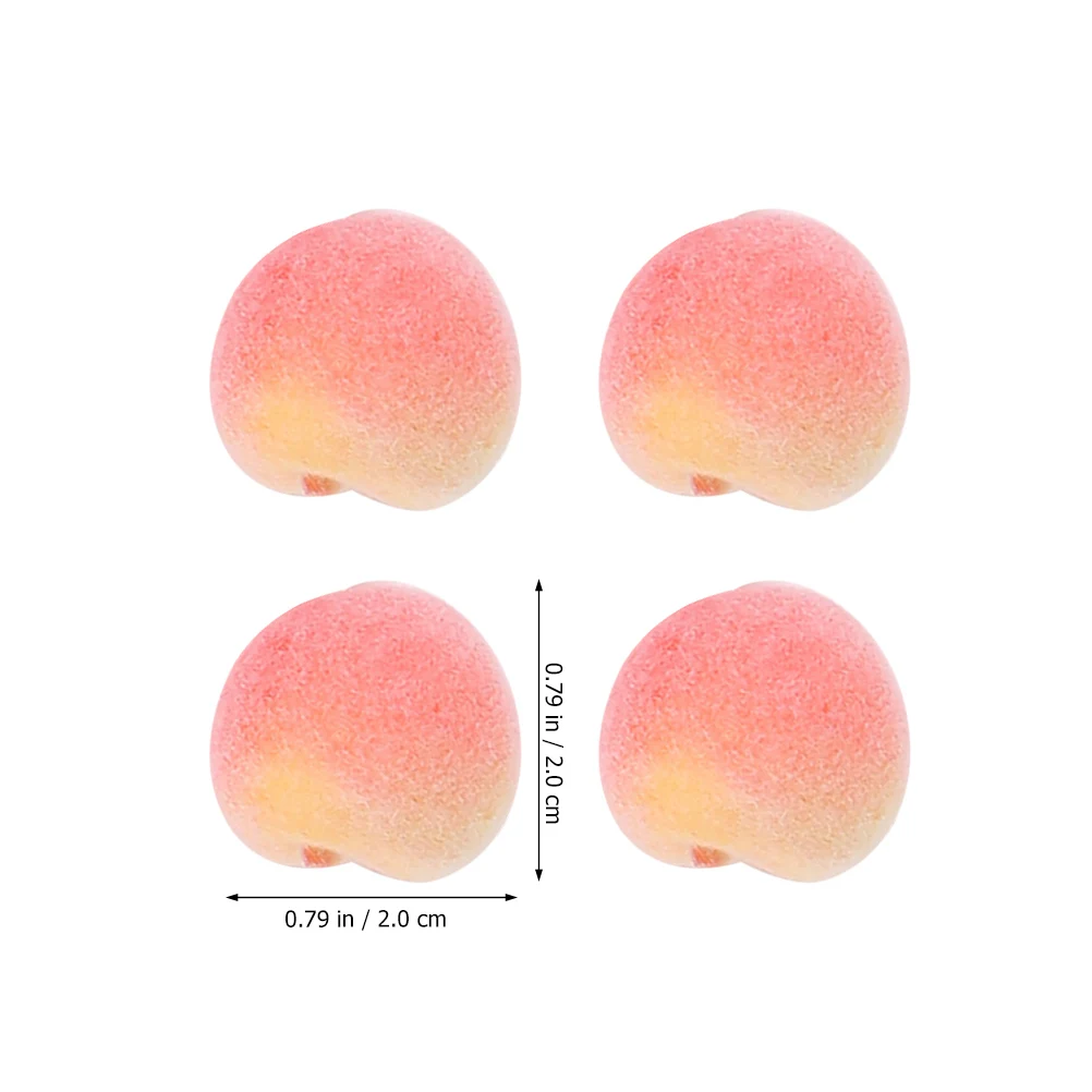 

30pcs Artificial Fruit Realistic Fake Peaches Decor Accessories Peach Decor Photo Props Simulation Fruit