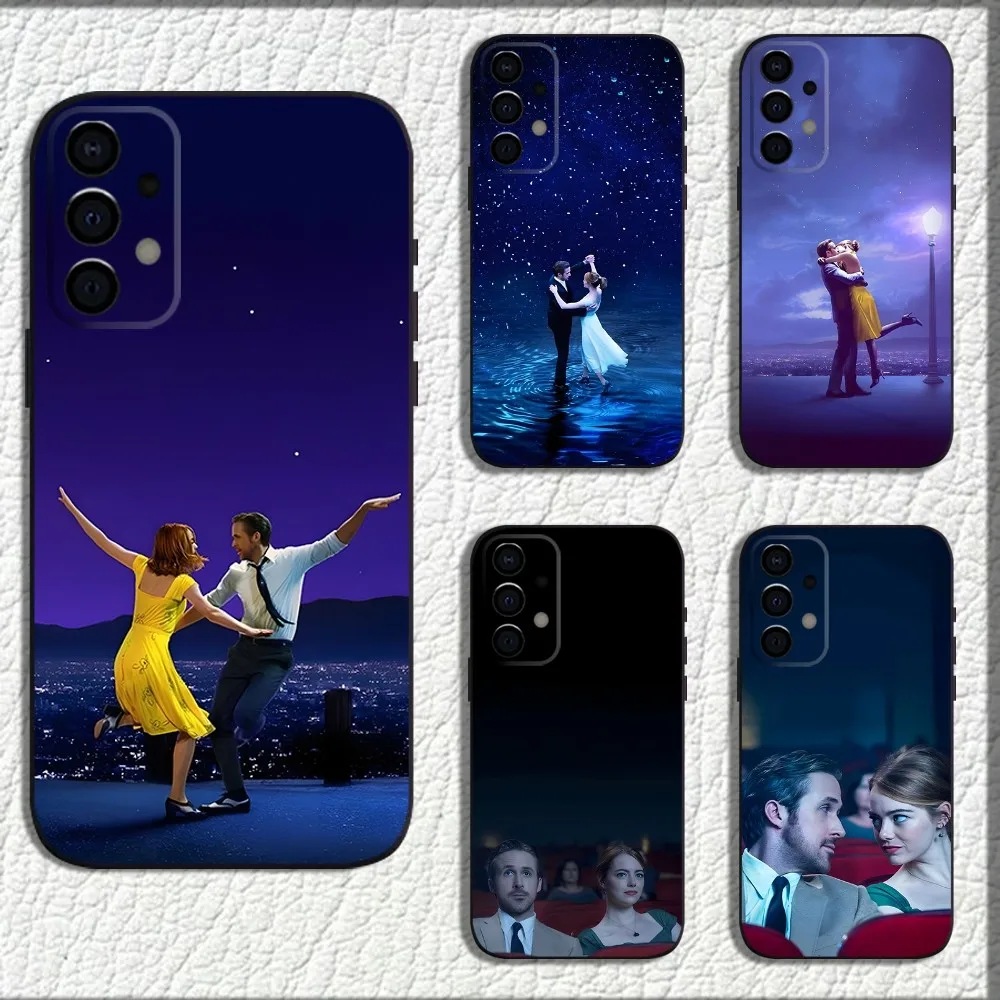 L-LaLaLand Movie Phone Case For Samsung Galaxy A13,A21s,A22,A31,A32,A52,A53,A71,A80,A91 Soft Black Shell