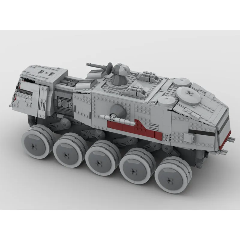 

MOC-242173 Building Blocks MOC Clone Turbo Tank DIY Model Creative Gift Educational Creativity Military Vehicles Xmas 1712PCS