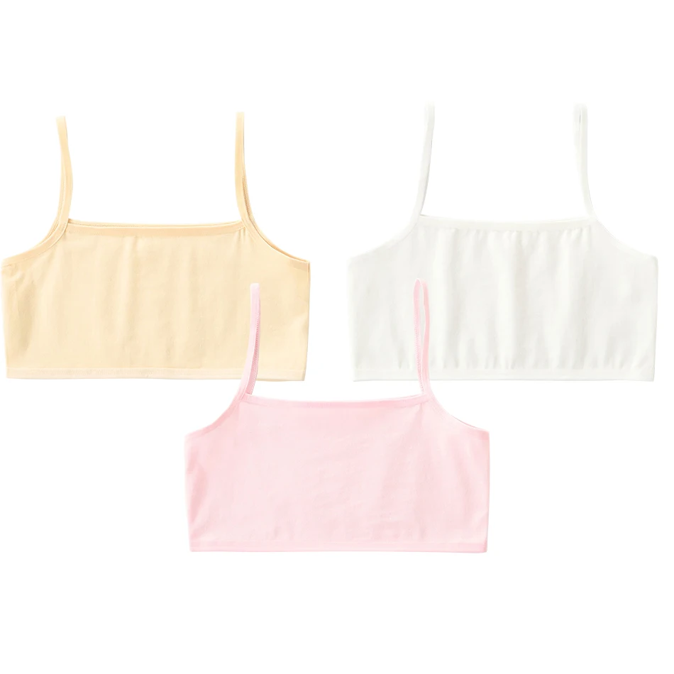 Children's Underwear Small Suspender Bras For Female Babies During Their Developmental Period Elementary School Girls' Bras