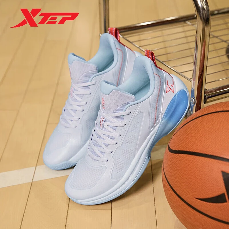 Xtep Men's Basketball Shoes Cushioning Non-Slip Stability Sports Shoes For Men Brand Training Sneakers Male 876119120004