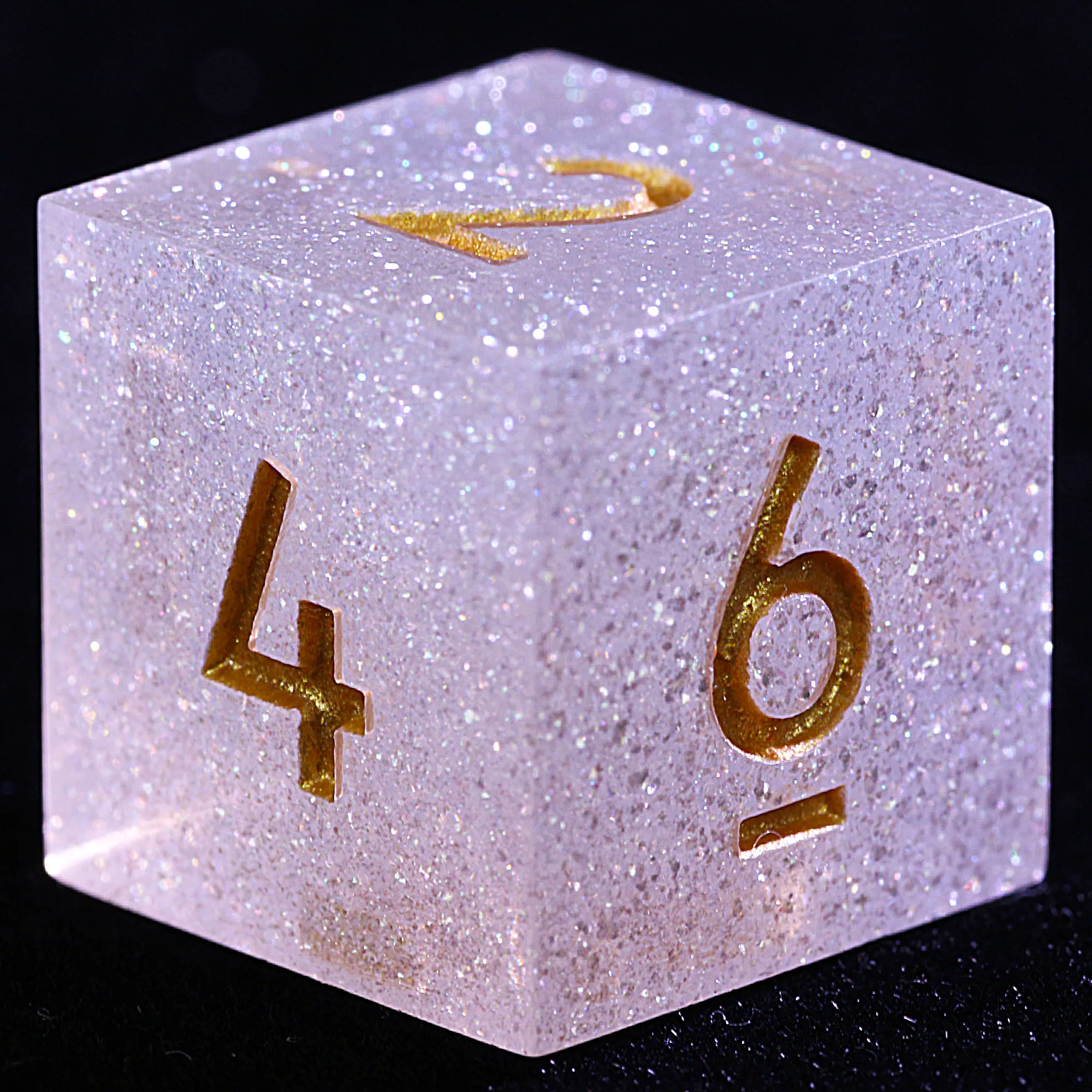 

9 Polyhedral Resin Set Dice DD Dreamy Star River Gold