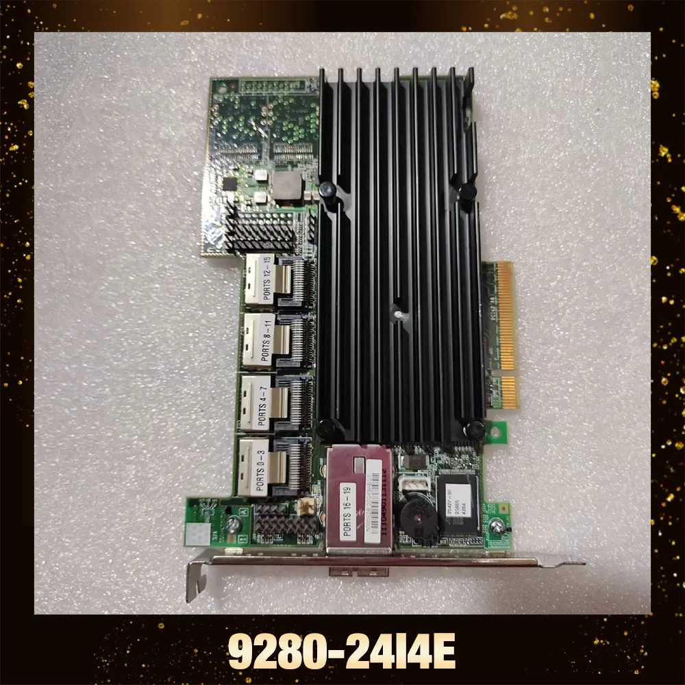 SAS 9280-16i4e 6GB Array Card 2108 storage 24 cabinet RAID card